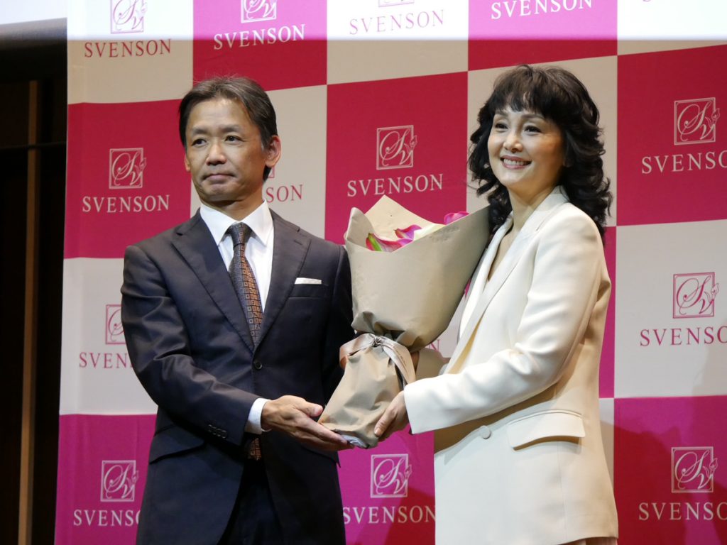 女優の南果歩さんが就任！レディス スヴェンソン ブランドアンバサダー就任発表会